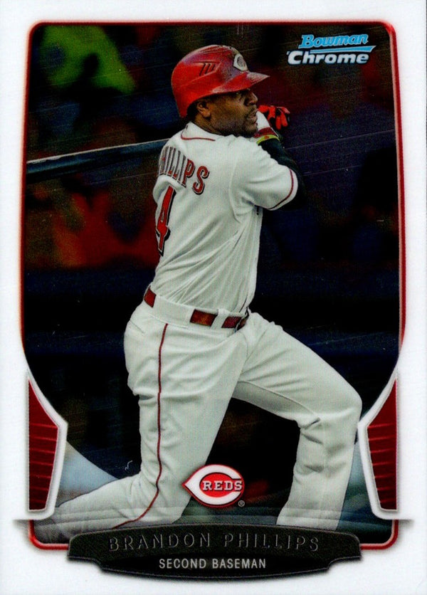 2013 Bowman Chrome Brandon Phillips #94