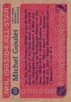 1984 Topps Michel Goulet #153