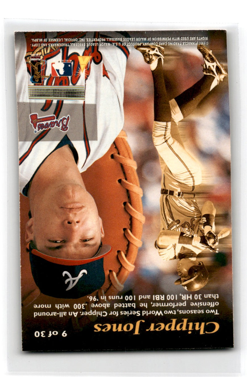 1997 Pinnacle Chipper Jones