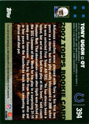 2007 Topps Tony Ugoh