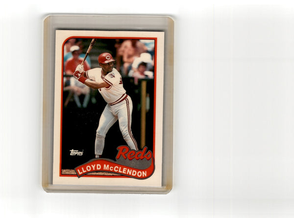 1989 Topps Lloyd McClendon #644