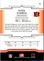 2005 Donruss Throwback Threads Peter Warrick #31