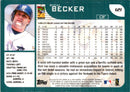 2001 Topps Rich Becker