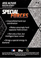 2018 Stadium Club Special Forces Jose Altuve #SF-JA
