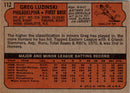 1972 Topps Greg Luzinski