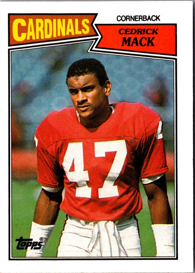 1987 Topps Cedric Mack