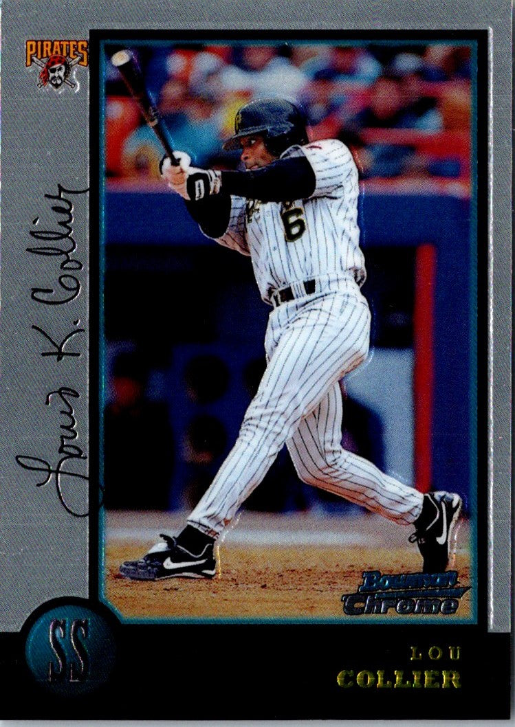 1998 Bowman Chrome Refractors Lou Collier