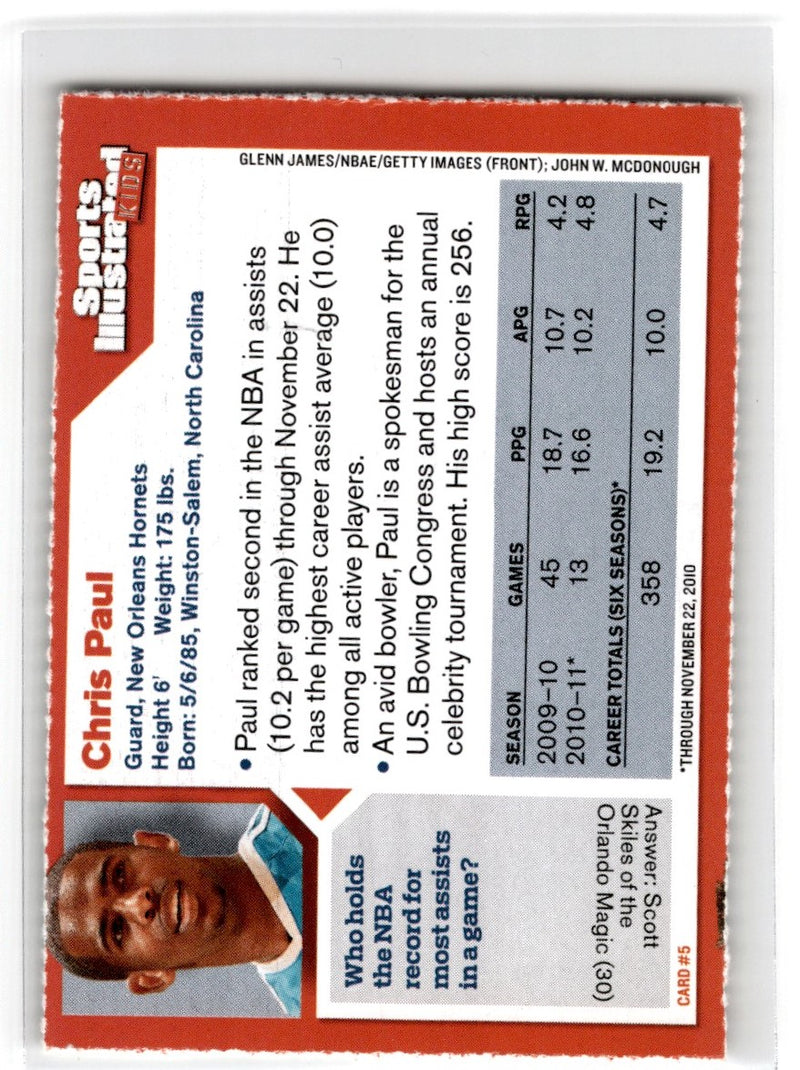 2010 Panini Rookies & Stars Stardom Chris Paul