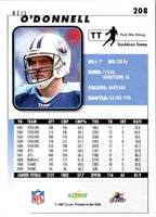 2001 Score Neil O'Donnell #208