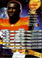 1997 Collector's Edge Excalibur Shannon Sharpe #42