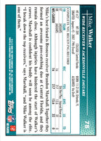 2009 Topps Mike Walker #78