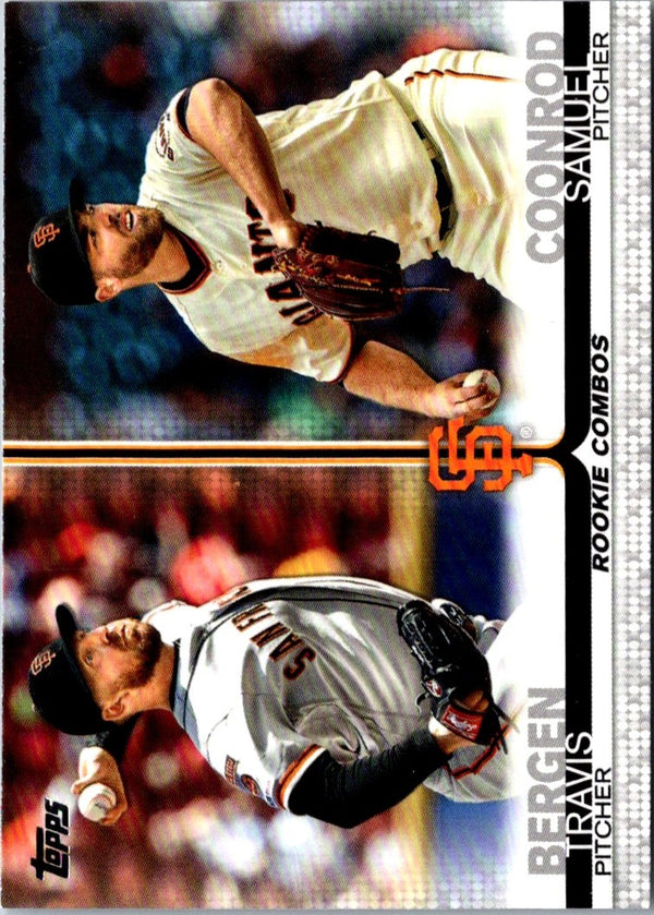 2019 Topps Update Travis Bergen/Samuel Coonrod #US238