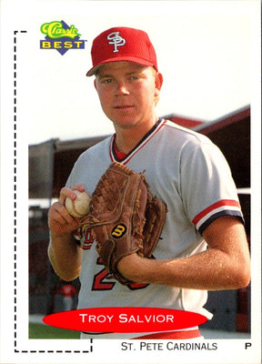 1991 Classic Troy Salvior #10