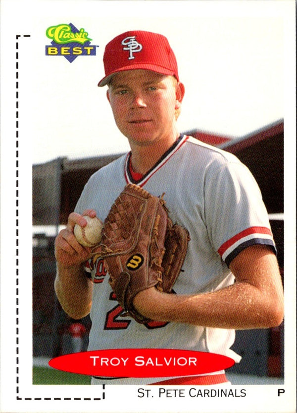 1991 Classic Troy Salvior #10
