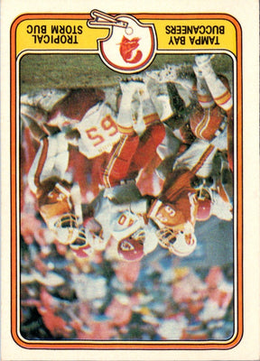 1981 Fleer Team Action Tampa Bay Buccaneers Defense #54