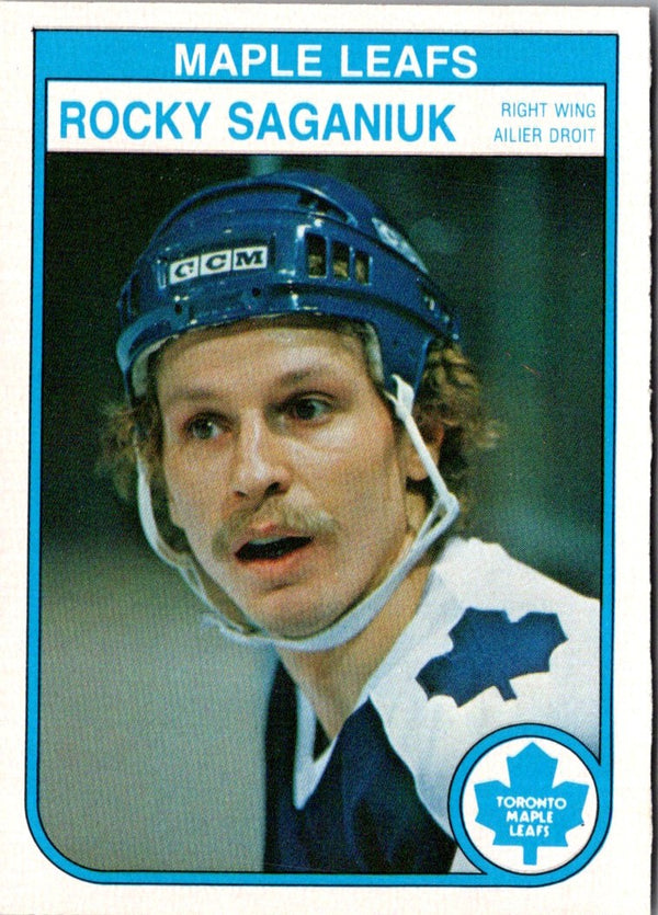 1982 O-Pee-Chee Rocky Saganiuk #331