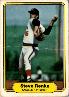 1982 Fleer Steve Renko #472