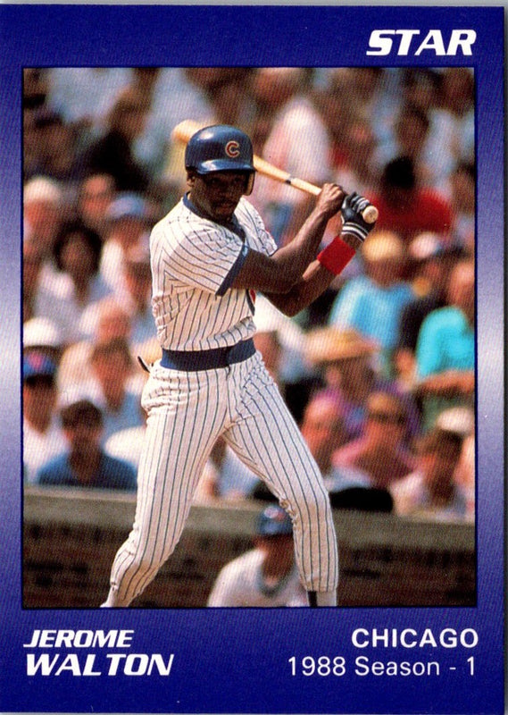 1990 Star Jerome Walton #6