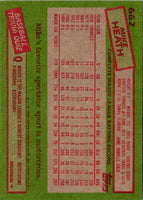 1985 Topps Mike Heath #662