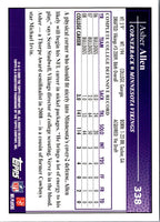 2009 Topps Asher Allen #338 Rookie