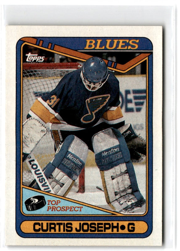 1990 Topps Curtis Joseph #171 Rookie
