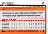 2019 Topps Nick Ahmed #68