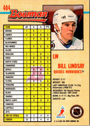 1992 Bowman Bill Lindsay