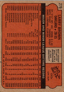 1972 Topps Larry Brown