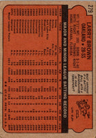 1972 Topps Larry Brown #279