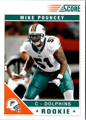 2011 Score Mike Pouncey #363 Rookie