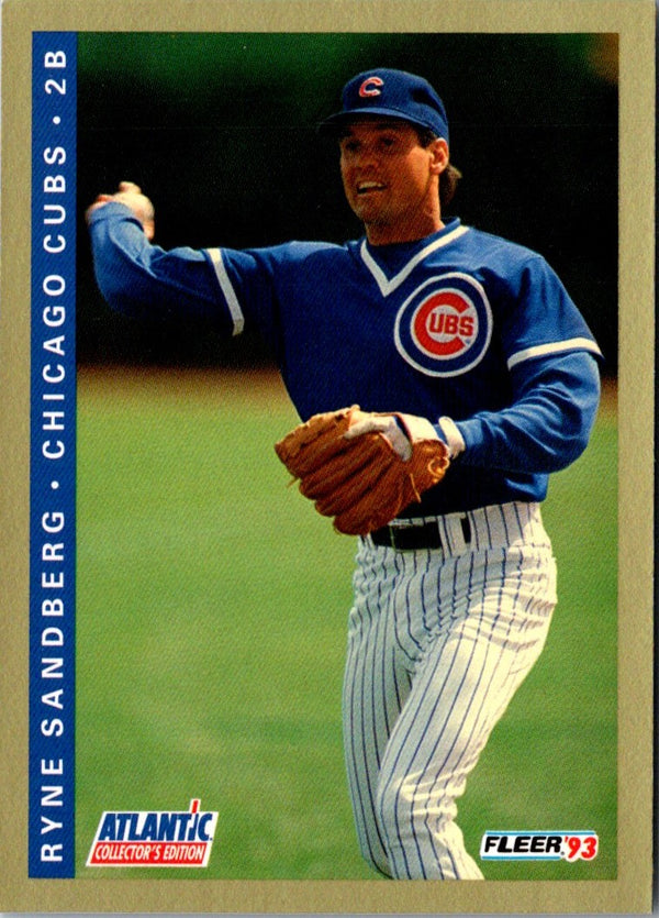 1993 Fleer Atlantic Ryne Sandberg #21