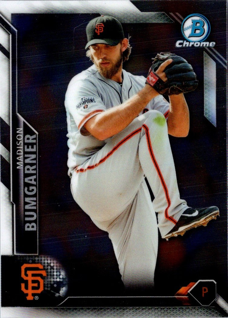 2016 Bowman Madison Bumgarner