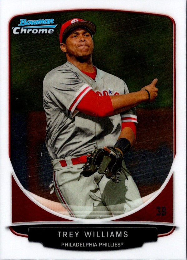 2013 Bowman Draft Picks & Prospects Chrome Trey Williams #BDPP63