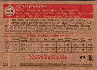 2001 Topps Heritage Adam Johnson #150