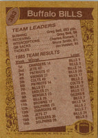 1986 Topps Bills Team Leaders #383