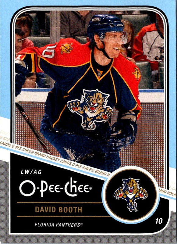 2011 O-Pee-Chee David Booth #104