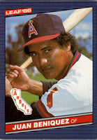 1986 Leaf Juan Beniquez #156
