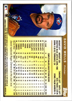 1999 Topps Traded Rookies David Wells #T78