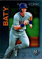 2020 Bowman Platinum Top Prospect Brett Baty #TOP-46