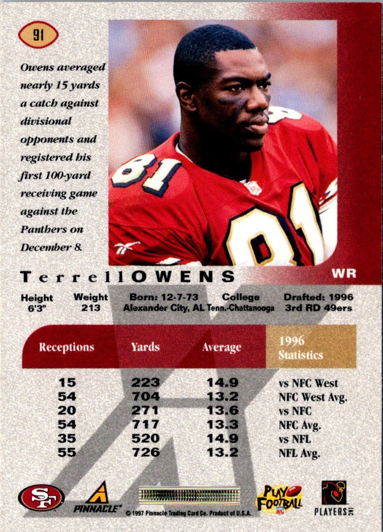 1997 Pinnacle Certified Red Jerome Bettis