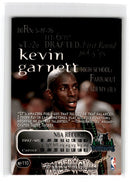 1997 Collector's Choice Memorable Moments Kevin Garnett