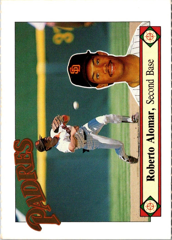1989 San Diego Padres Roberto Alomar #14