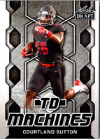 2018 Leaf Draft TD Machines Courtland Sutton #TD-05
