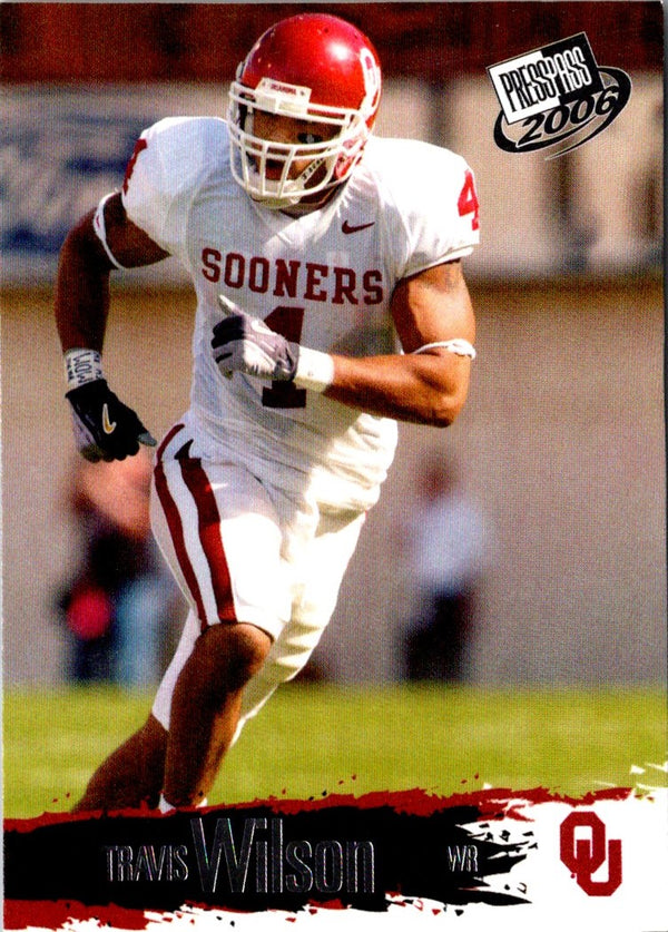 2006 Press Pass Blue Travis Wilson #B28