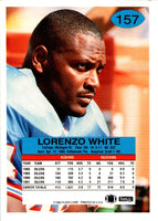 1992 Fleer Lorenzo White #157