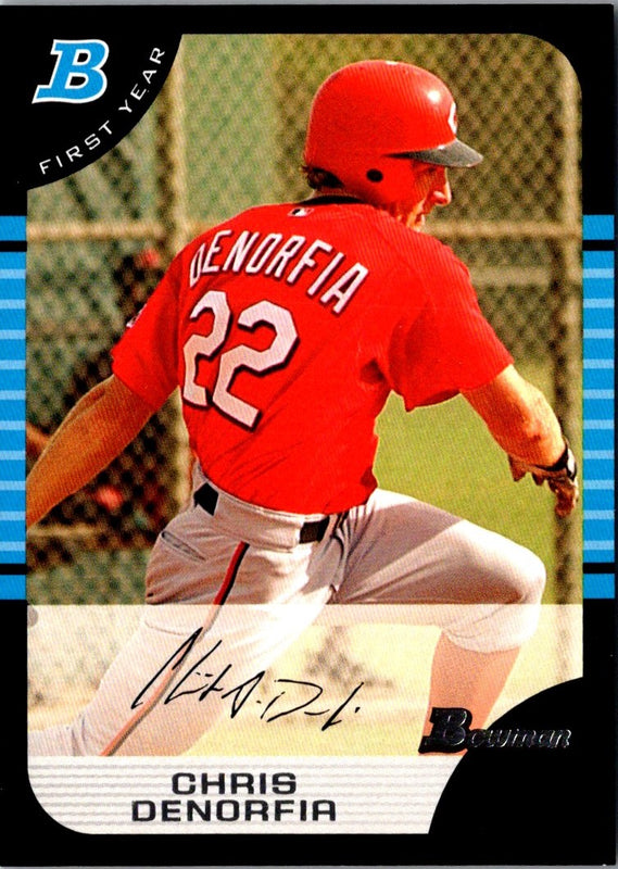 2005 Bowman Chris Denorfia #188 Rookie