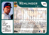 2001 Topps Mike Remlinger #123