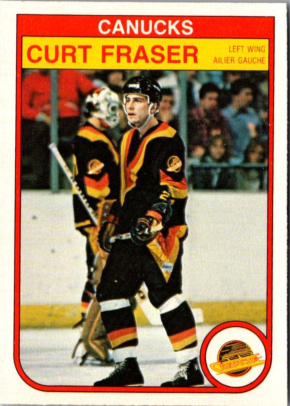 1982 O-Pee-Chee Curt Fraser #343
