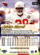 1999 Upper Deck Victory Arizona Cardinals Checklist