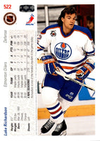 1991 Upper Deck Luke Richardson #522